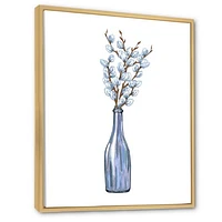 Bunch of Blue Willow Twigs II  Wall Art