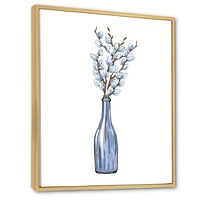 Bunch of Blue Willow Twigs II  Wall Art