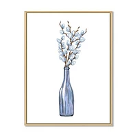 Bunch of Blue Willow Twigs II  Wall Art