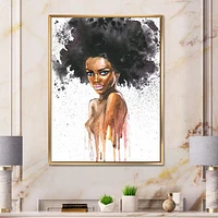 Portrait of African American Woman VII  Wall Art