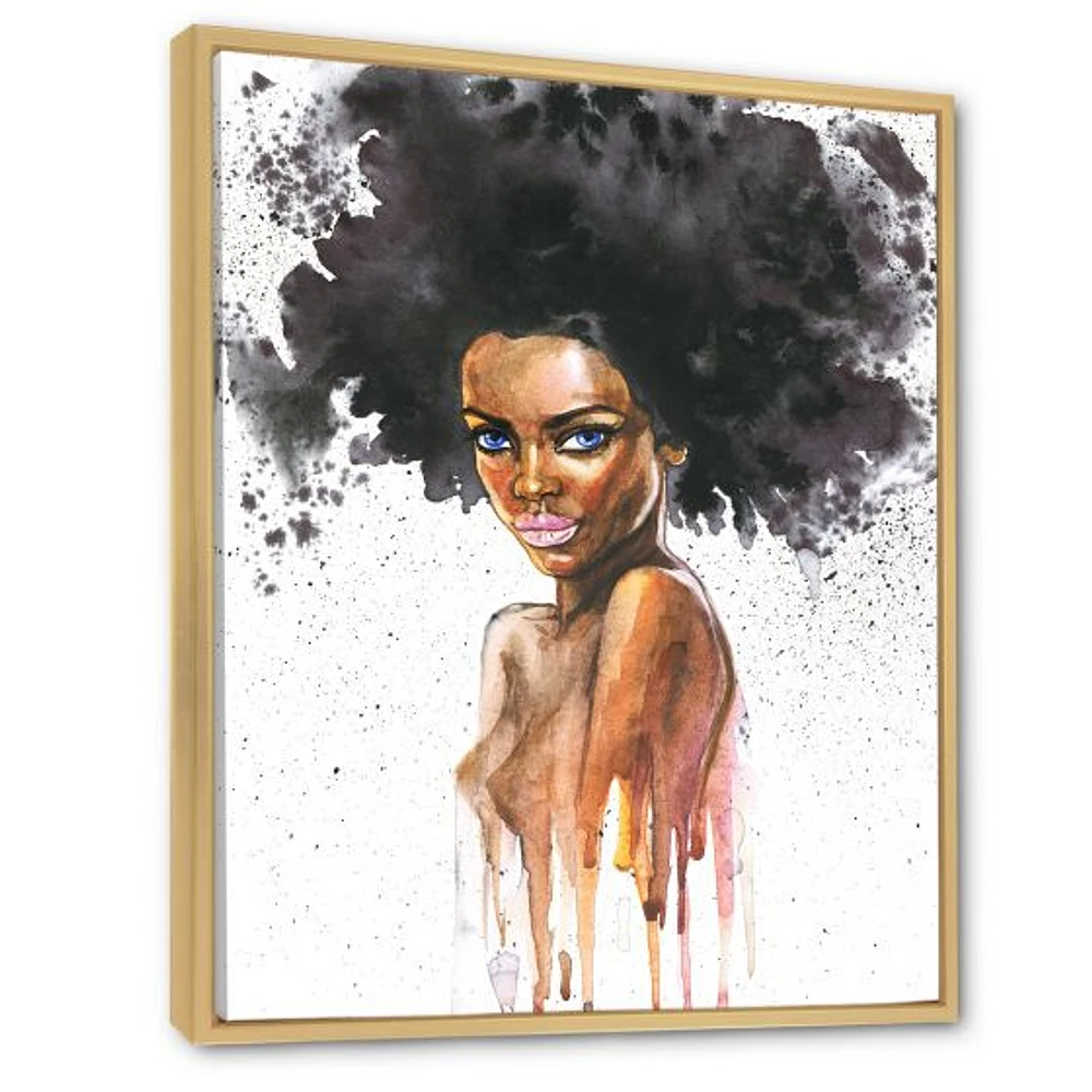 Portrait of African American Woman VII  Wall Art