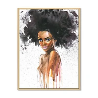 Portrait of African American Woman VII  Wall Art