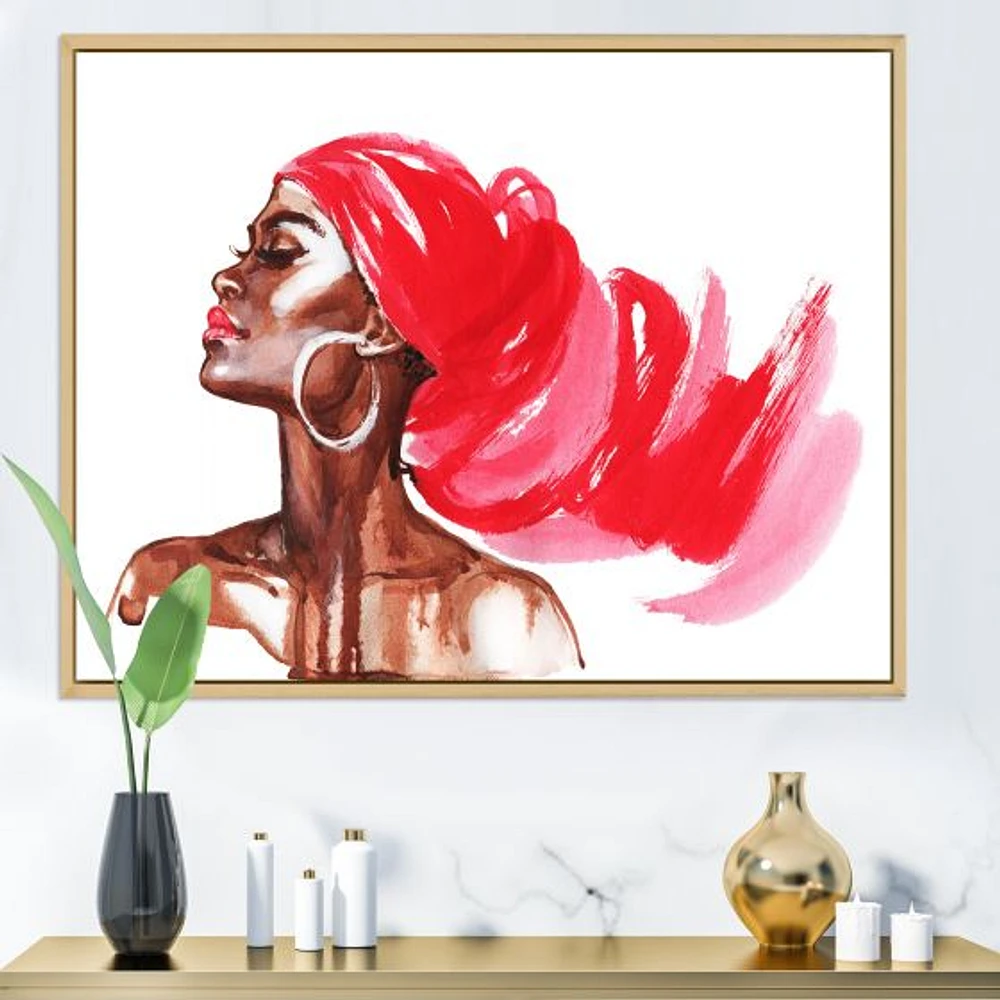 Portrait of African American Woman IX  Wall Art