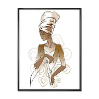 African American Woman Portraits  Wall Art