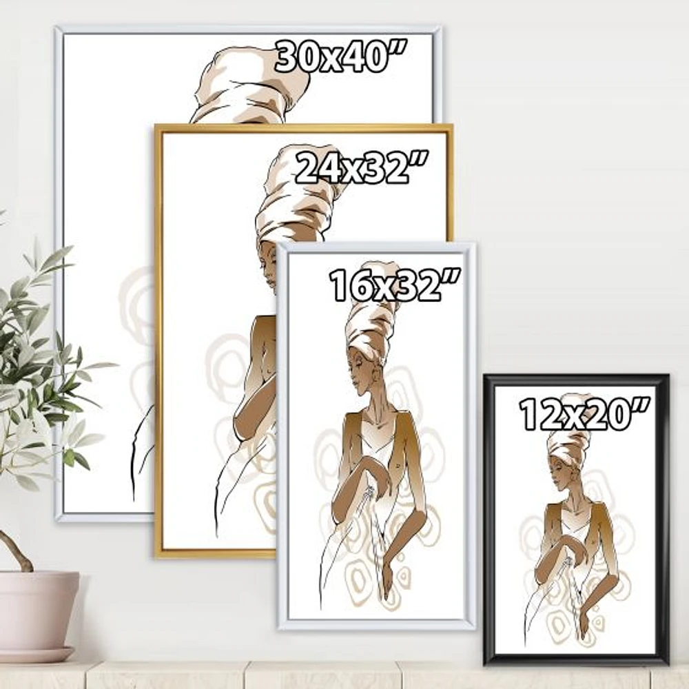 African American Woman Portraits  Wall Art