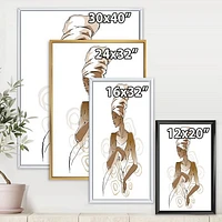 African American Woman Portraits  Wall Art