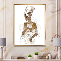 African American Woman Portraits  Wall Art