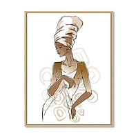 African American Woman Portraits  Wall Art