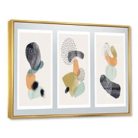 Minimalistic Compostion of Organic Shapes I  Wall Art