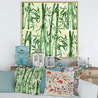 Toile « Bamboo Branches The Forest I »