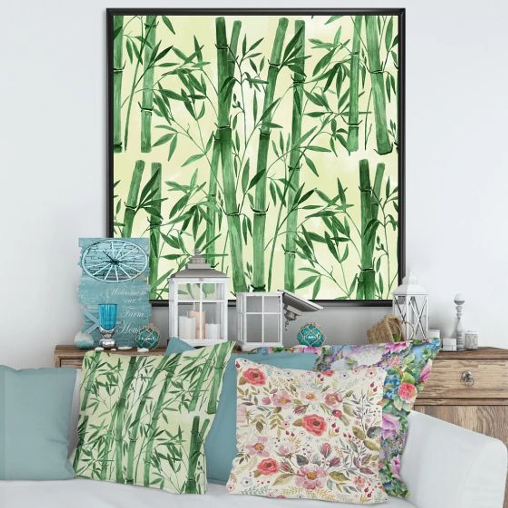 Toile « Bamboo Branches The Forest I »