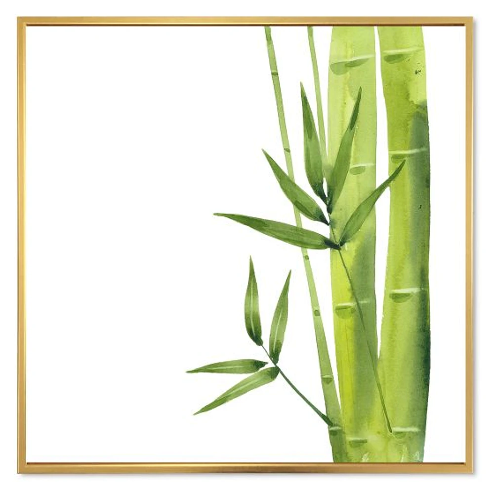 Toile « Bamboo Branches The Forest V »