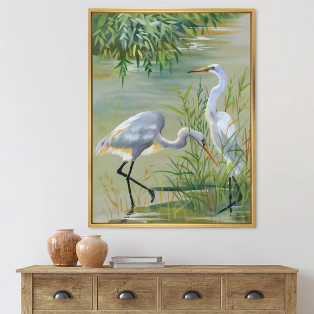 Heron Birds I  Wall Art