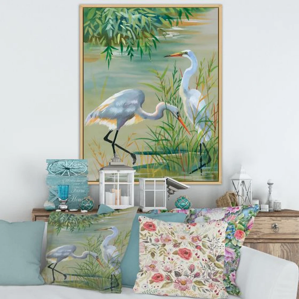 Heron Birds I  Wall Art