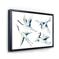 Toile « Asian Crane Bird Impression