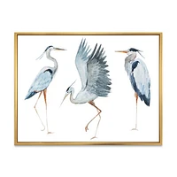 Toile « Heron Birds II