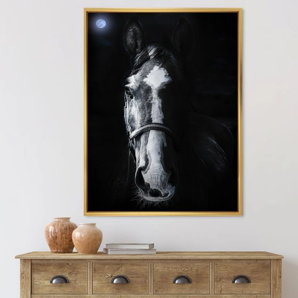 Toile « Horse Staring Sinister »