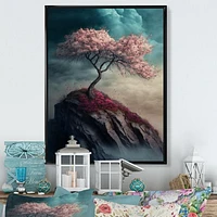 Mountain Top Cherry Blossom IV Wall Art