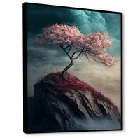 Mountain Top Cherry Blossom IV Wall Art