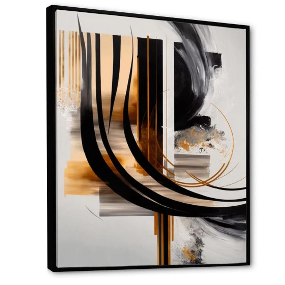 Gold Touch Art Deco Wall