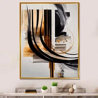 Gold Touch Art Deco Wall