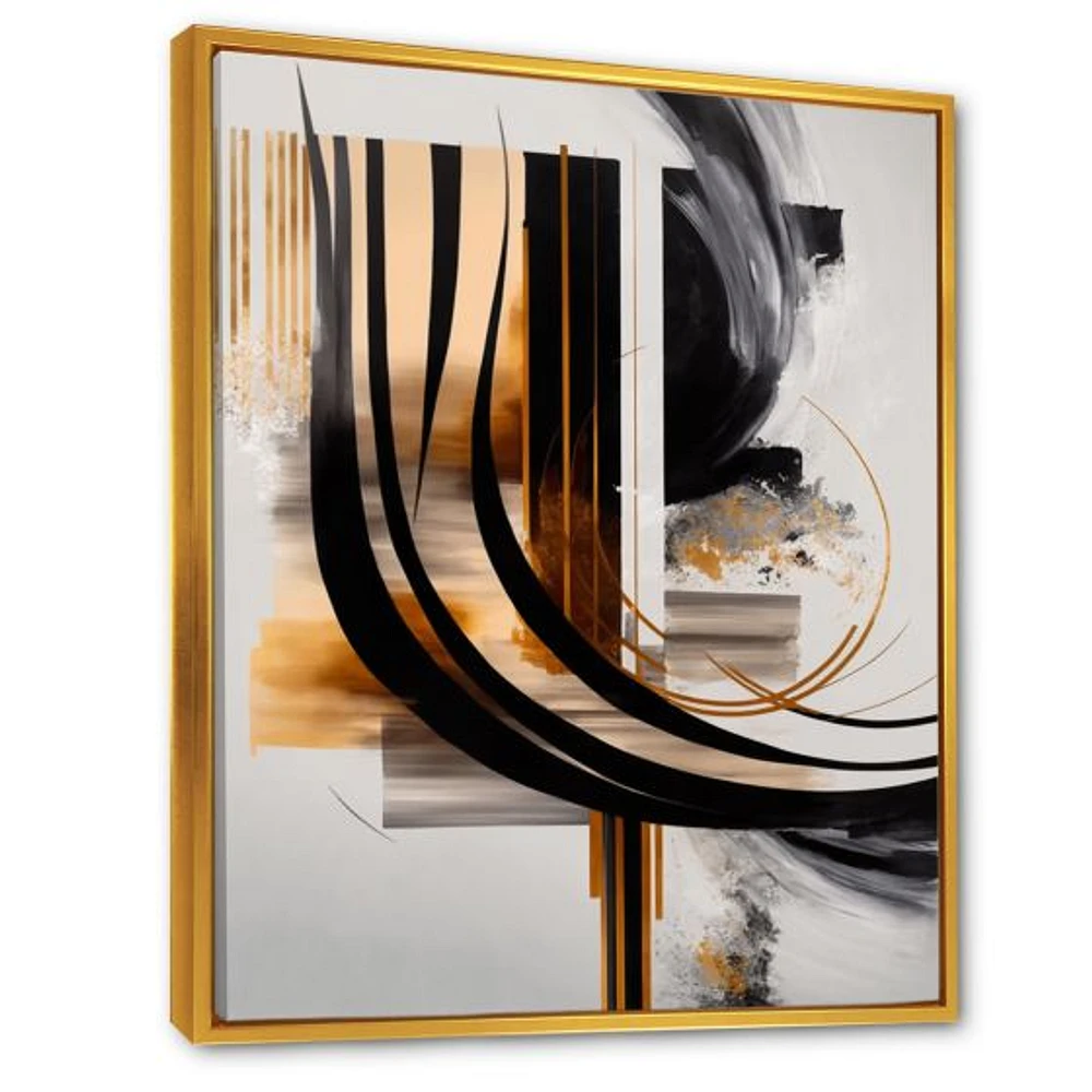 Gold Touch Art Deco Wall