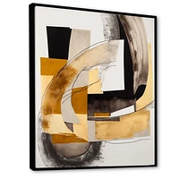 Glam Art Deco Abstract IV Wall