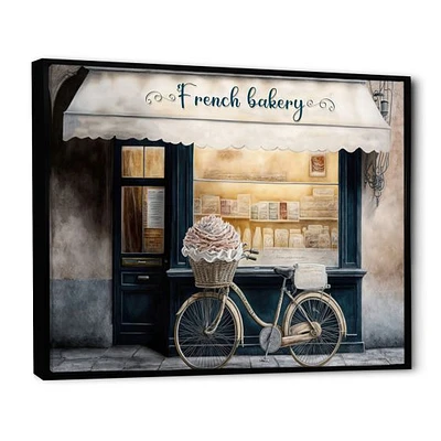 Bicycle Front A French Bakery IV Wall Art