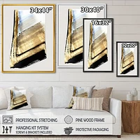 Black And Gold Cubic Expression XI Wall Art