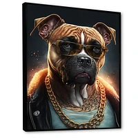 Boxer Gangster NYC Wall Art