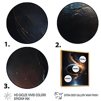 Deep Planet Eclipse V Wall Art