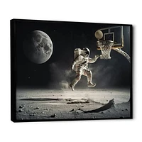 Easy Point On The Moon I Wall Art