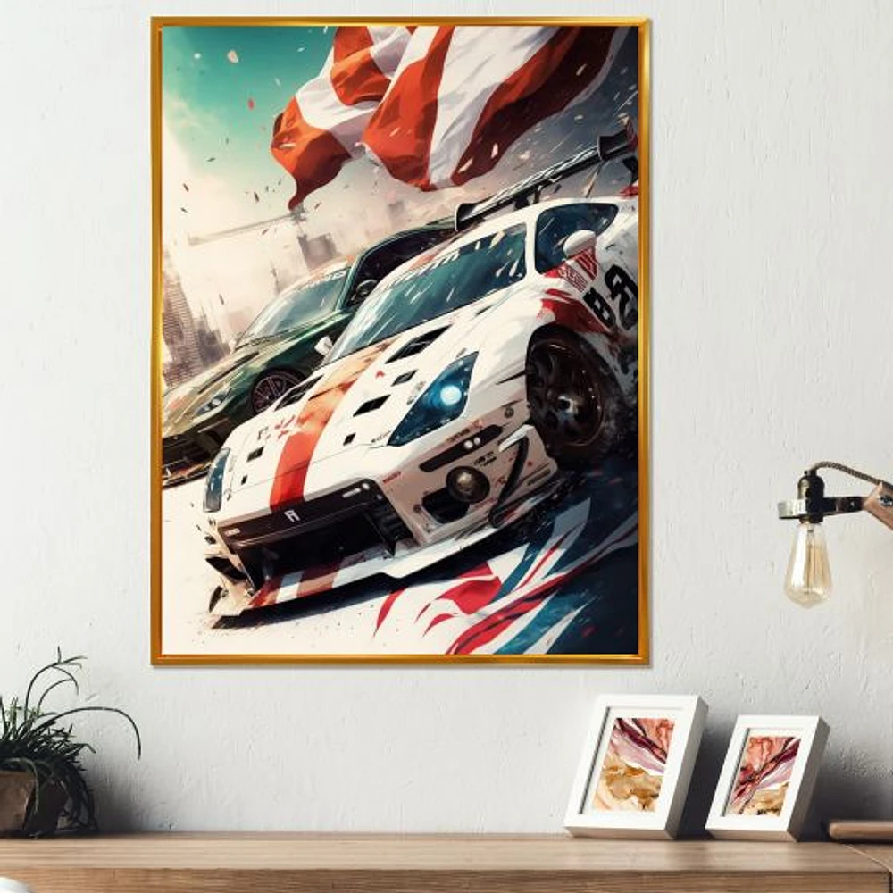 Tokyo Japan Driving Car IV Wall Art