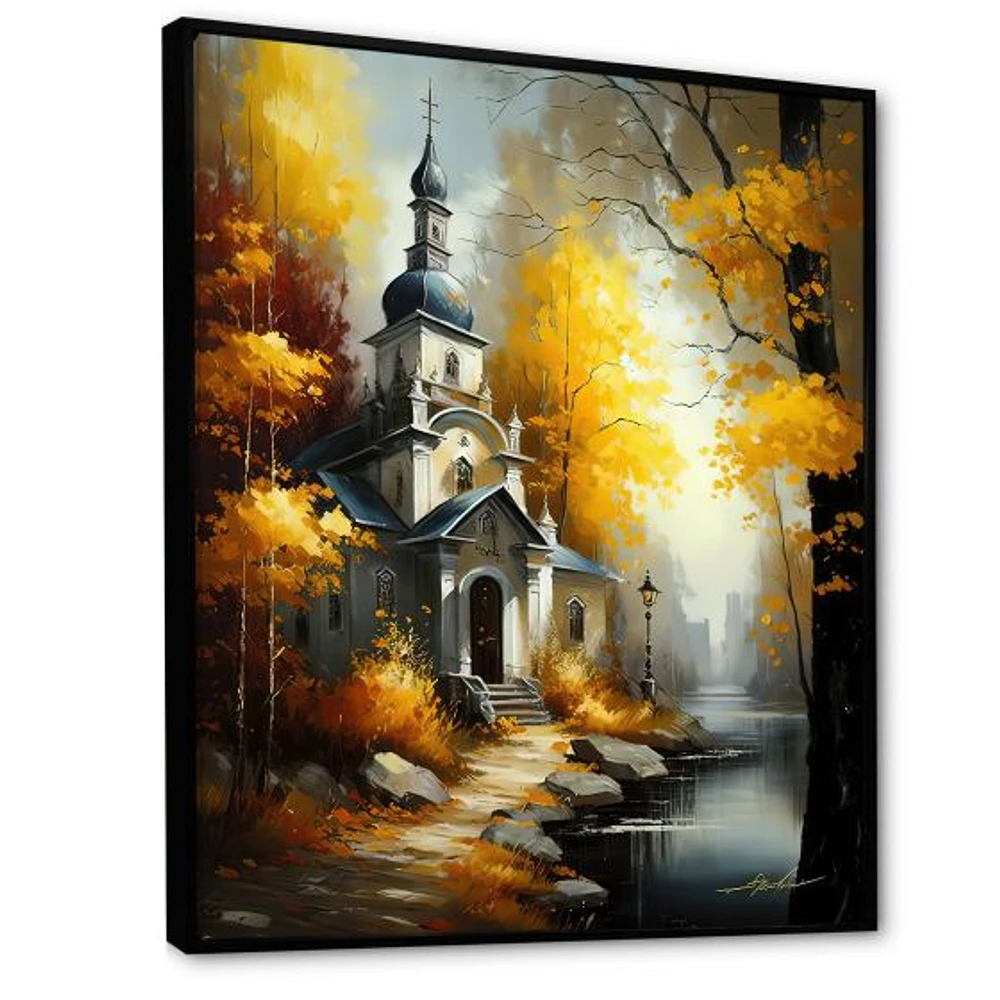 Church Forest Autumn IV Wall Art