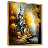 Church Forest Autumn IV Wall Art