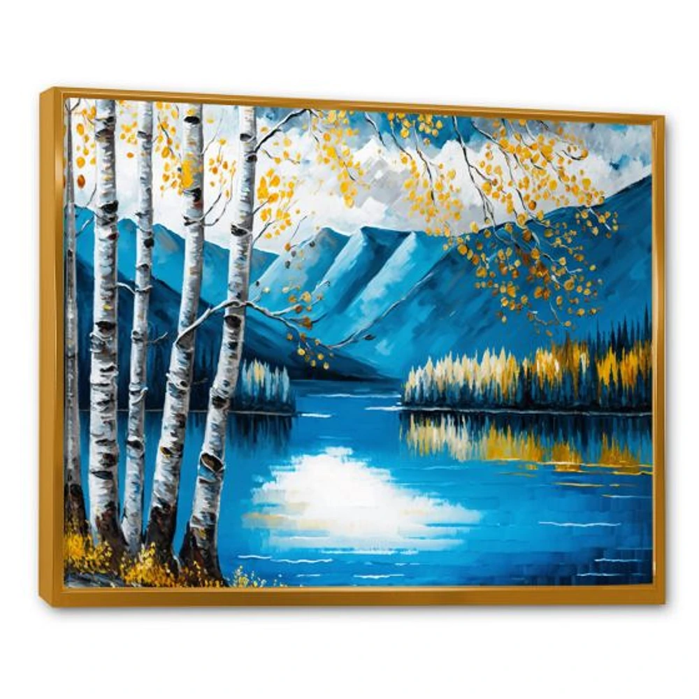 Lake View The Fall Wall Art