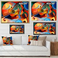 Music and Rhythm  Canvas Art Print