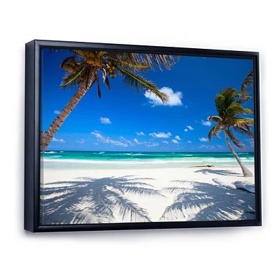 Coconut Palms at Beach Wall Art