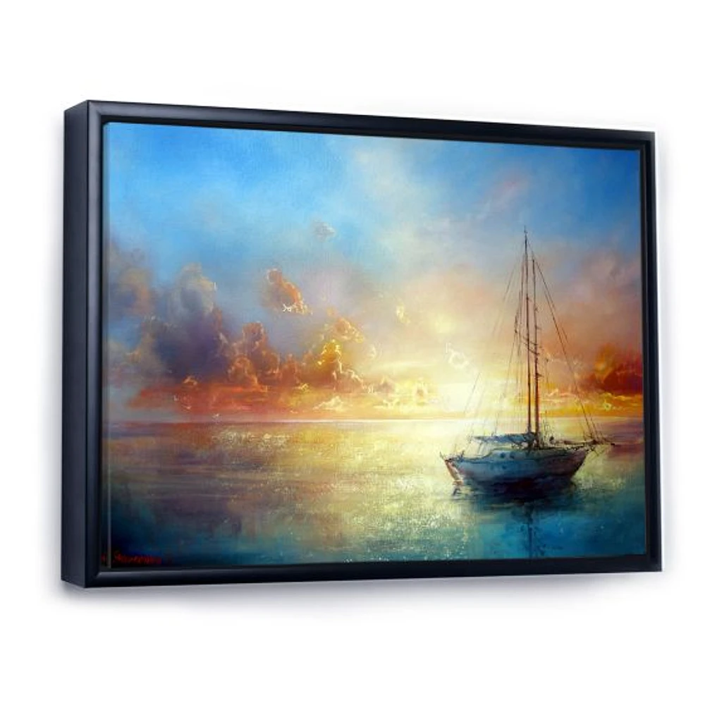 Seascape Pier  Wall Art