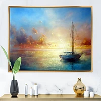 Seascape Pier  Wall Art