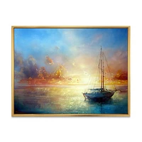 Seascape Pier  Wall Art