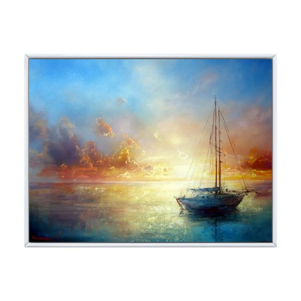 Seascape Pier  Wall Art