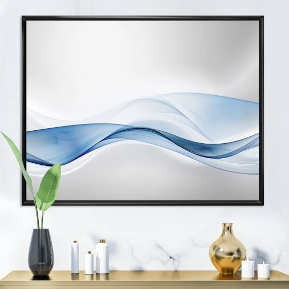 Toile imprimée « 3D Wave of Water Splash »