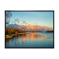 Autumn Sunset Panorama  Wall Art