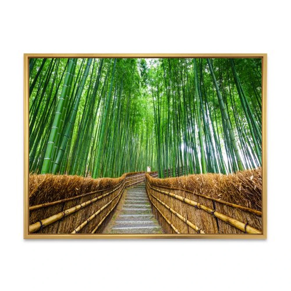 Path to Bamboo Forest  Wall Art