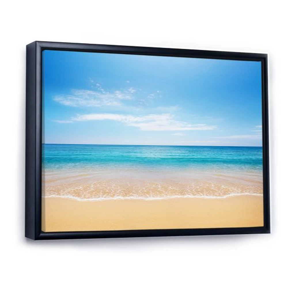 Calm Blue Sea and Sky  Wall Art