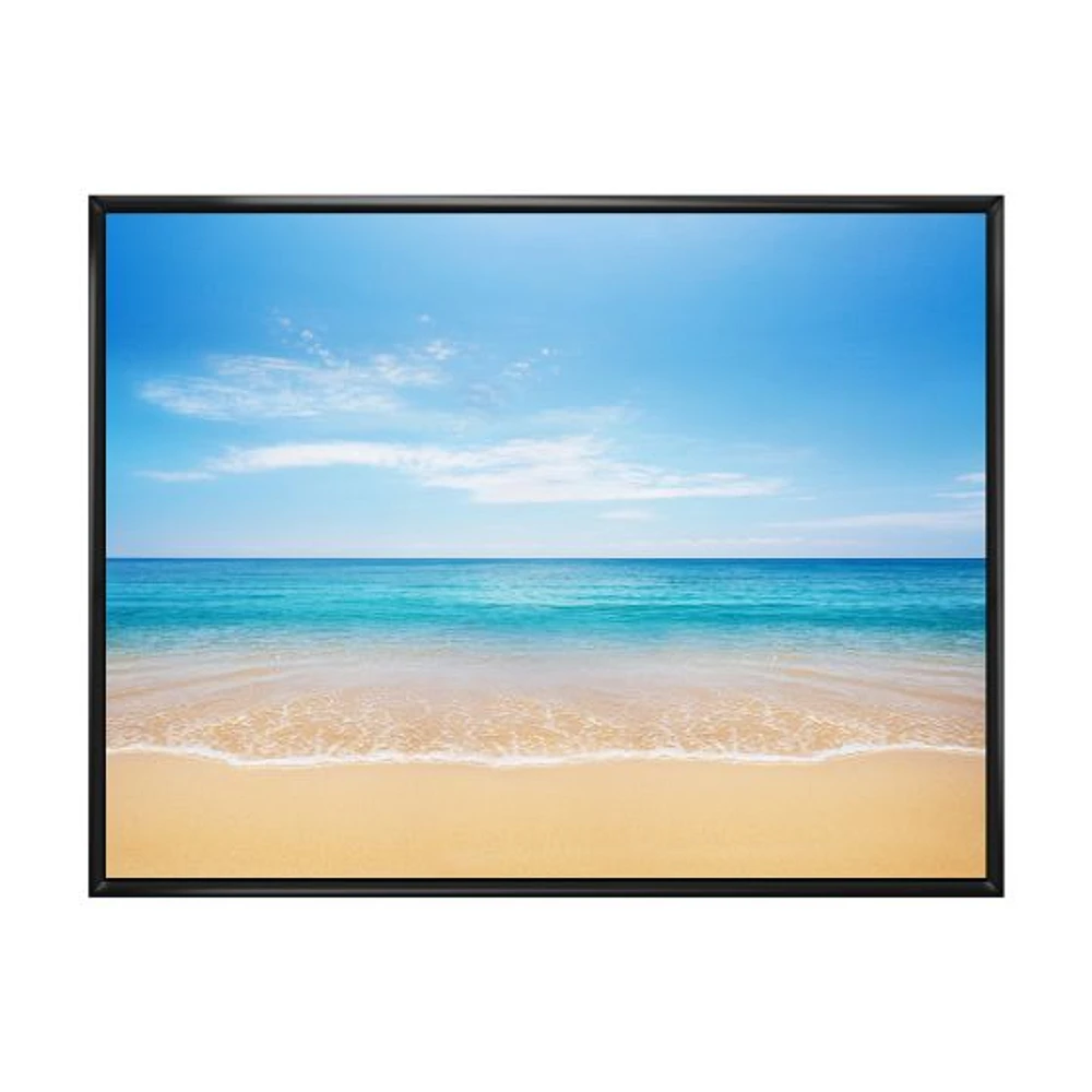 Calm Blue Sea and Sky  Wall Art