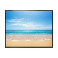 Calm Blue Sea and Sky  Wall Art