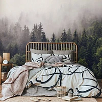 Foggy Forest Wallpaper Mural