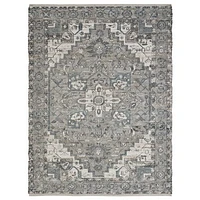 Pongola Natural and Teal Indoor Rug